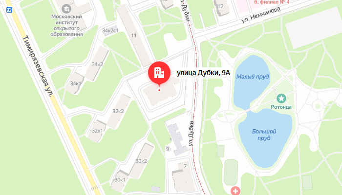 Карта проезда